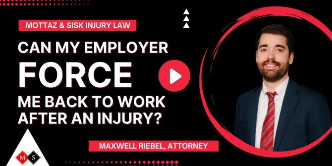 Back to Work After an Injury