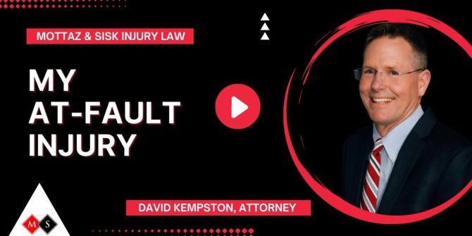 the injury was my fault